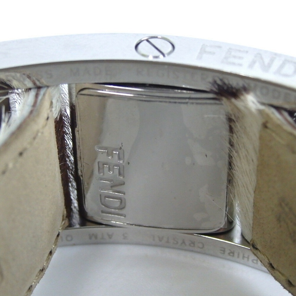 Very rare Fendi Red Ponyhair cow hair Watch Quartz - Picture 7 of 8
